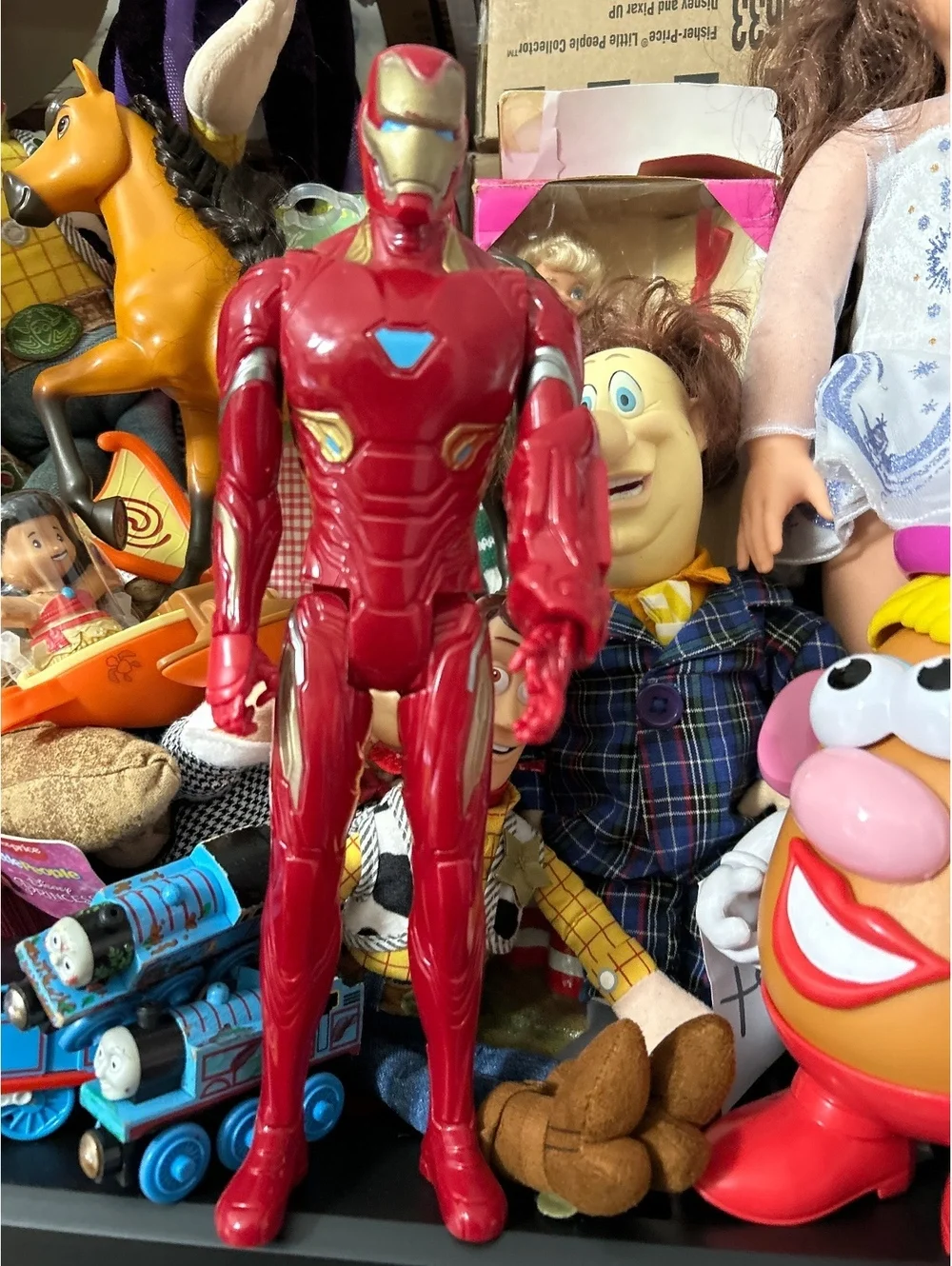 Marvel Iron Man Action Figure Red and Gold